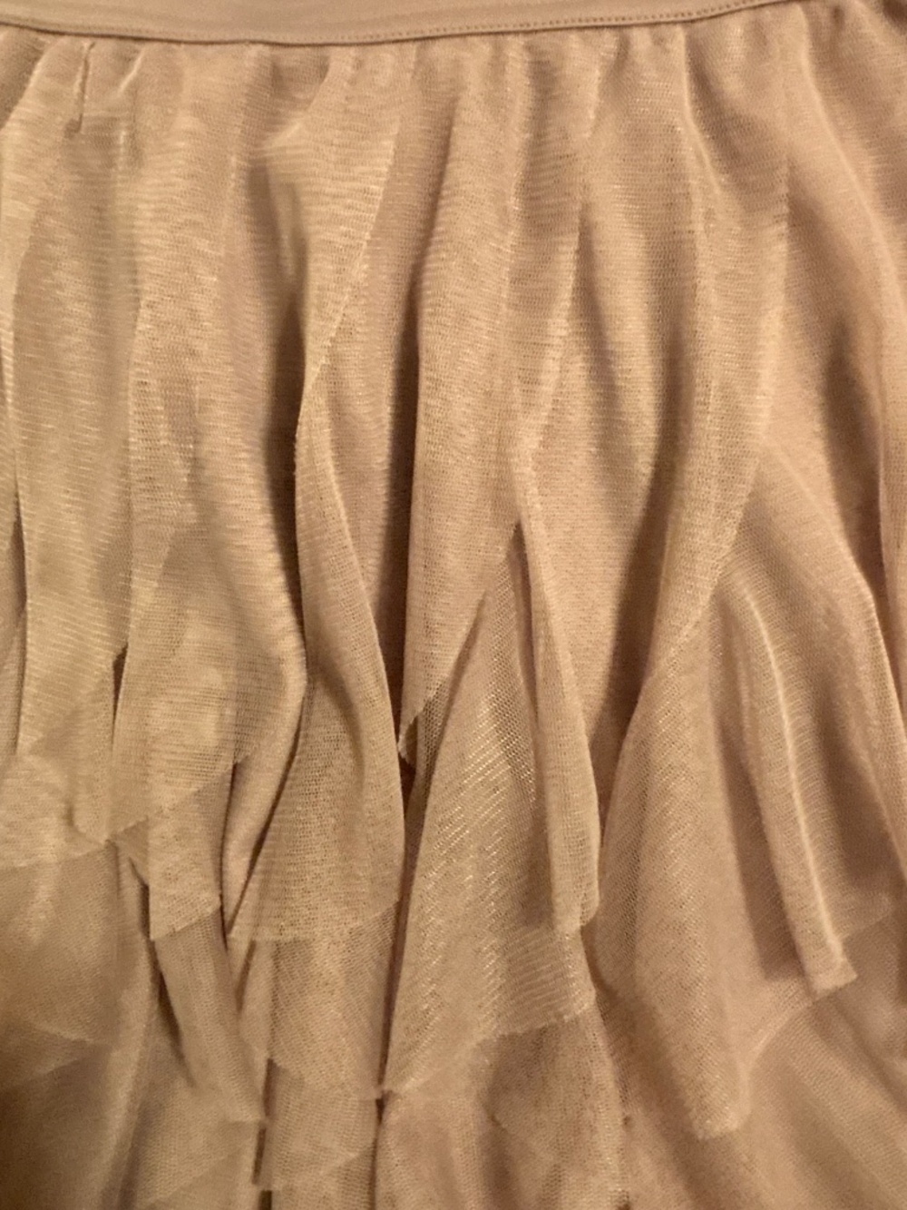 Lauren Conrad Ruffle Skirt Sz Small Blush Pink - Picture 4 of 6
